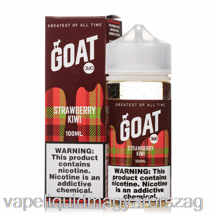 Eper Kivi - Kecske E-liquid - 100 Ml 3 Mg Vape E Cigi